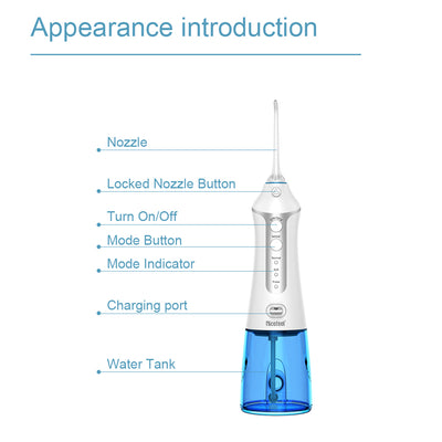 Nicefeel Cordless Water Teeth Cleaner Professional Dental Oral Irrigator