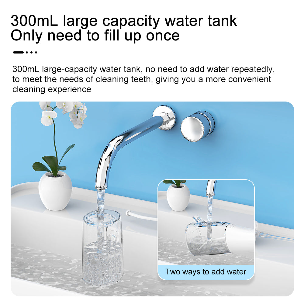 Nicefeel FC5090 White Cordless Portable Oral Irrigator