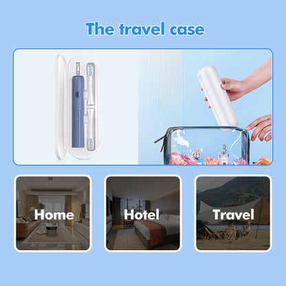 Nicefeel Sonic Electric Toothbrush for Adults,4 Modes High Intensity  Cleaning , 4 Brush Heads Wireless Charge & Travel Case