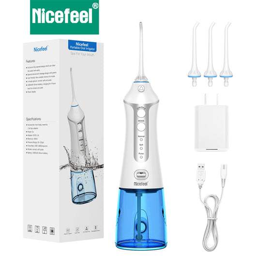Nicefeel Cordless Water Teeth Cleaner Professional Dental Oral Irrigator