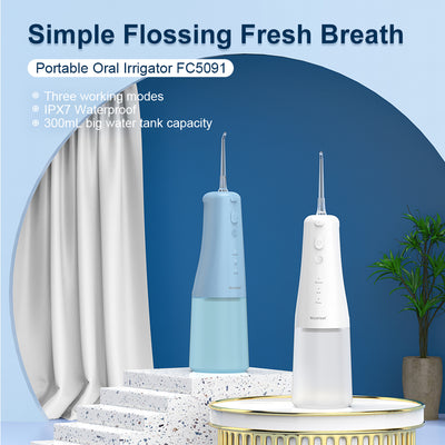 Nicefeeel FC5091  Cordless  Rechargeable  Water Flosser  Oral Irrigator