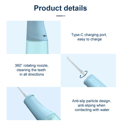 Nicefeeel FC5091  Cordless  Rechargeable  Water Flosser  Oral Irrigator