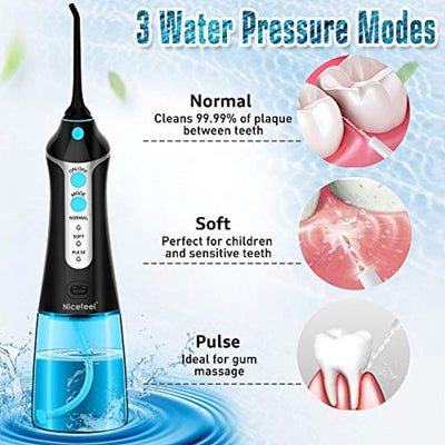 portable dental water flosser